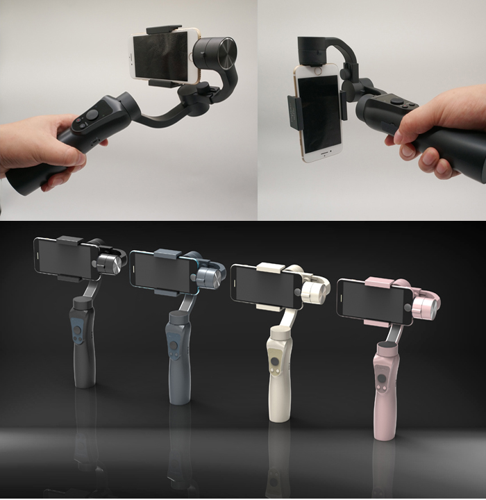 Camera Photo Accessories 3-Axis Stabilized Handheld For Mobile Phone