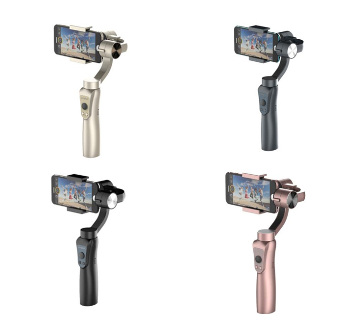Camera Photo Accessories 3-Axis Stabilized Handheld For Mobile Phone