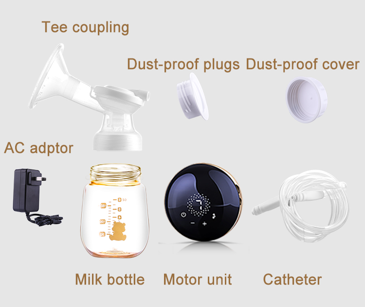Wholesale LCD Display Intelligent Electric Automatic Breast Pump Storage