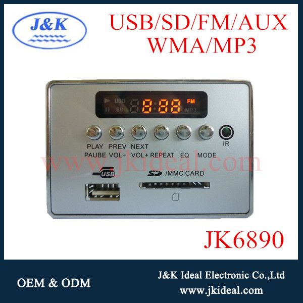JK002L For audio mixer recorder usb fm mp3 module