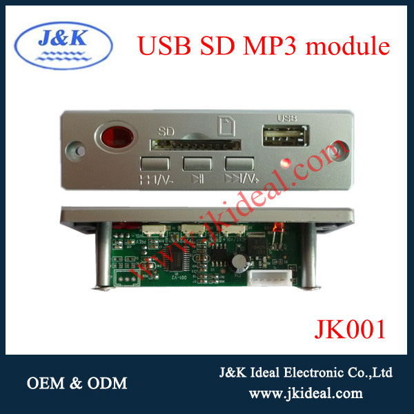 JK5229TF TF FM USB SD MP3 car audio player module