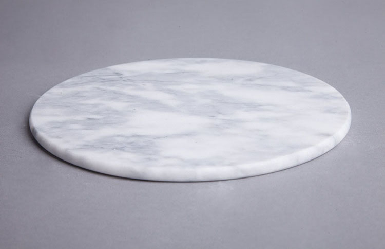Carrara White Round Marble Plate CheapPrice