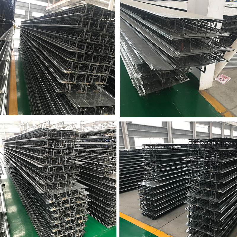 Steel bar truss deck for construction materials pressure plate roofing sheet