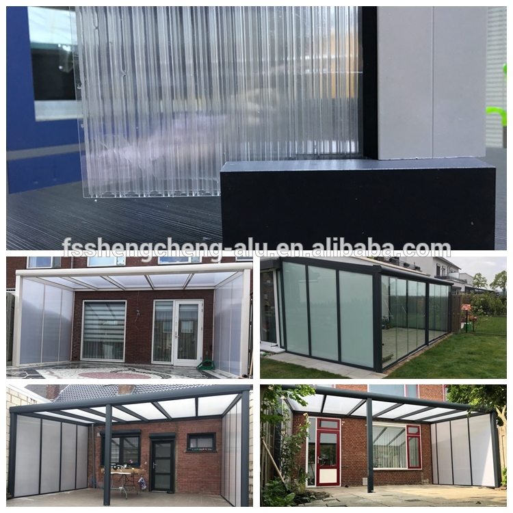 Outdoor Aluminium veranda Standing/ Veranda Roof Canopy