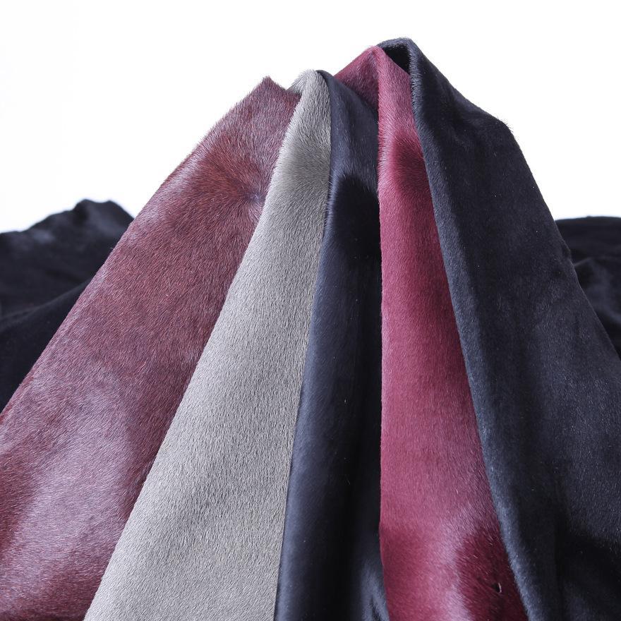Cowhide Soft  Genuine leather Garment materials High end clothing