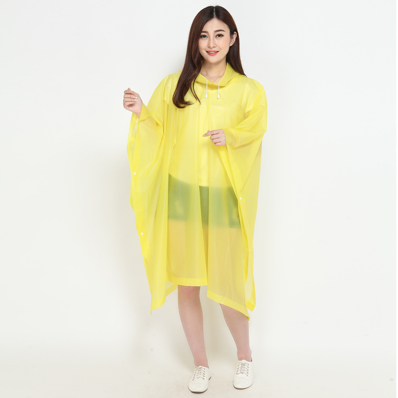 Mc-609 High quality wholesale portable five color chosen outdoor hiking camping rain coat for adults