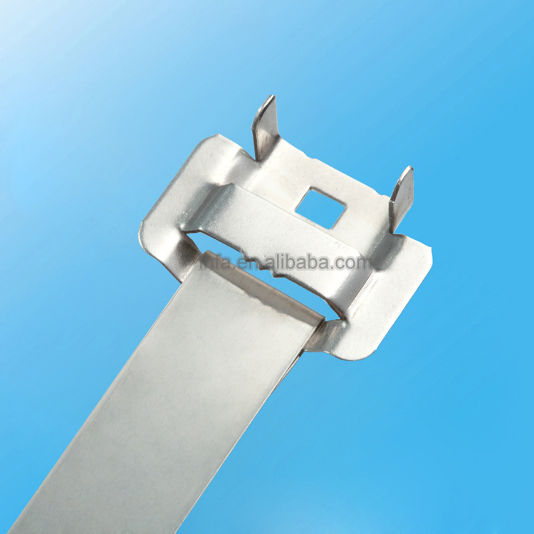 Stainless Steel 304 316 Releasable Type  Cable Ties with High Tensile Strength