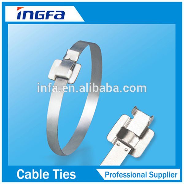 Stainless Steel 304 316 Releasable Type  Cable Ties with High Tensile Strength