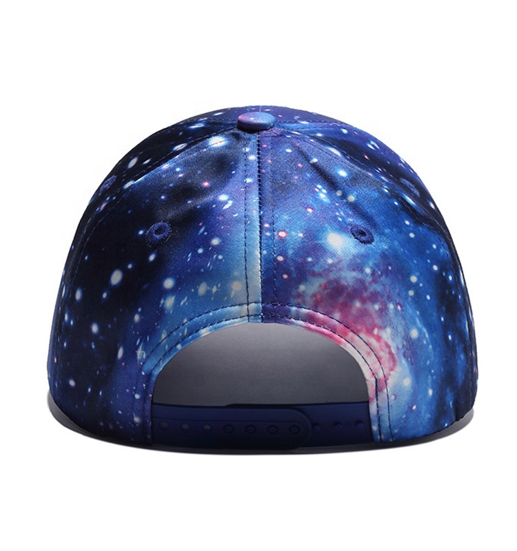 Sublimated printed baseball cap