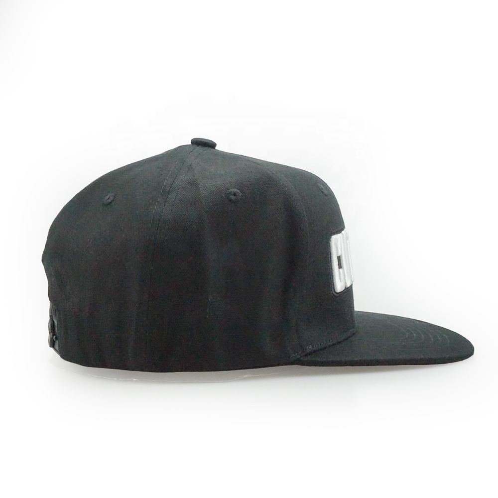 High quality snapback hats 3D unstructured snapback caps