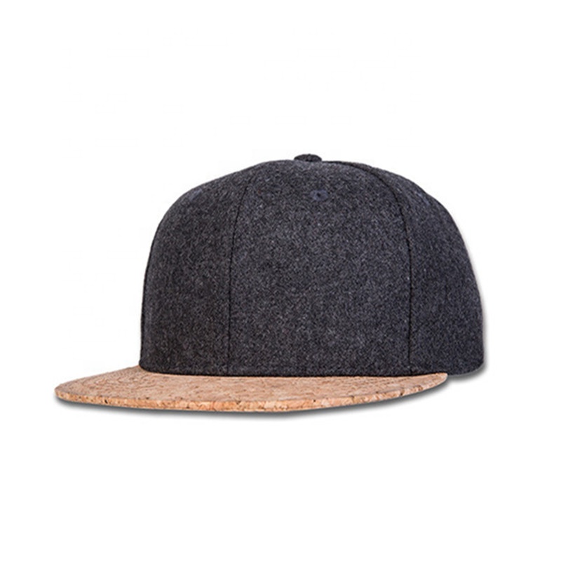 5% OFF wholesale wool wool felt hat and caps with cork brim