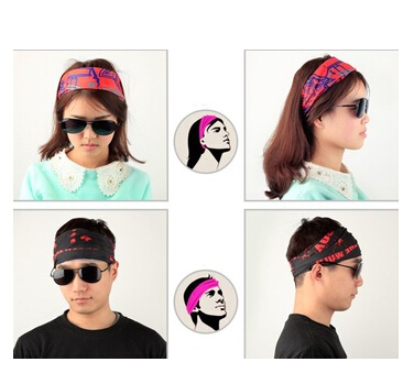 Cheap Custom Outdoor Cooling Bandana Printing Seamless Multifunctional Headwear Muslim Headscarf