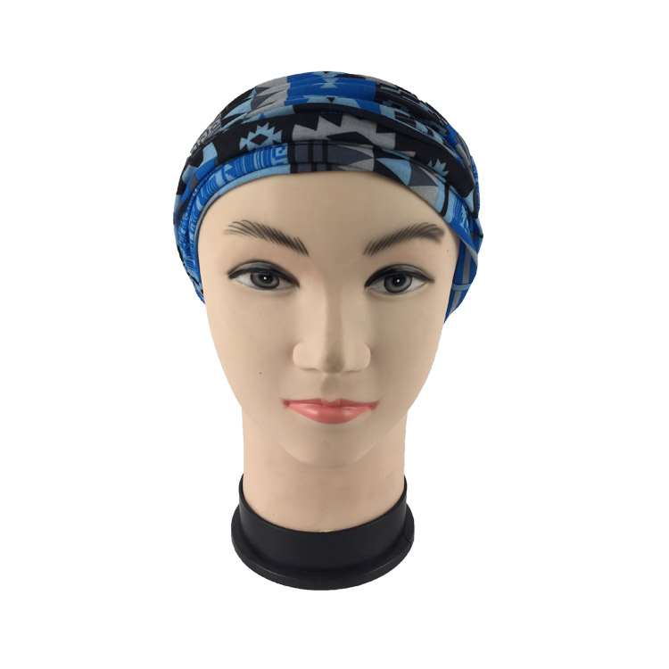 Outdoor cycling seamless headscarf pure black men and women's windproof and dustproof scarf with a mask bandana