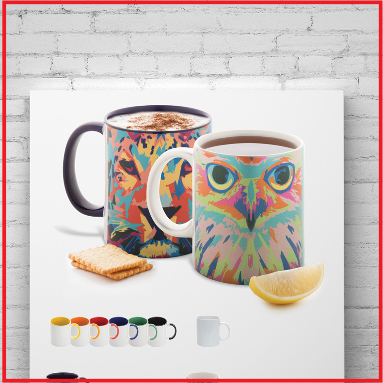 Promotional Logo Customized Cheap Ceramic Mug