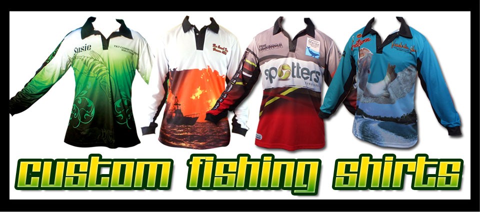 Custom sublimation tournament fishing jerseys sport fishing logos fishing shirts