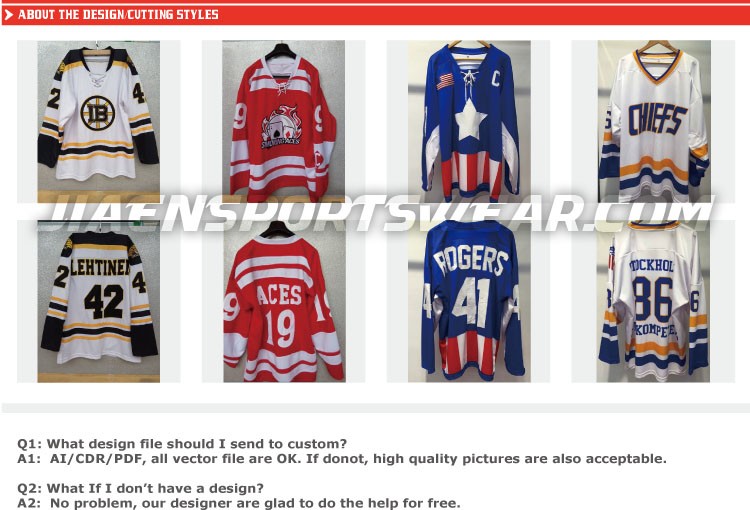 Team/Club ice hockey jersey/ goalie Canada hockey jersey team set