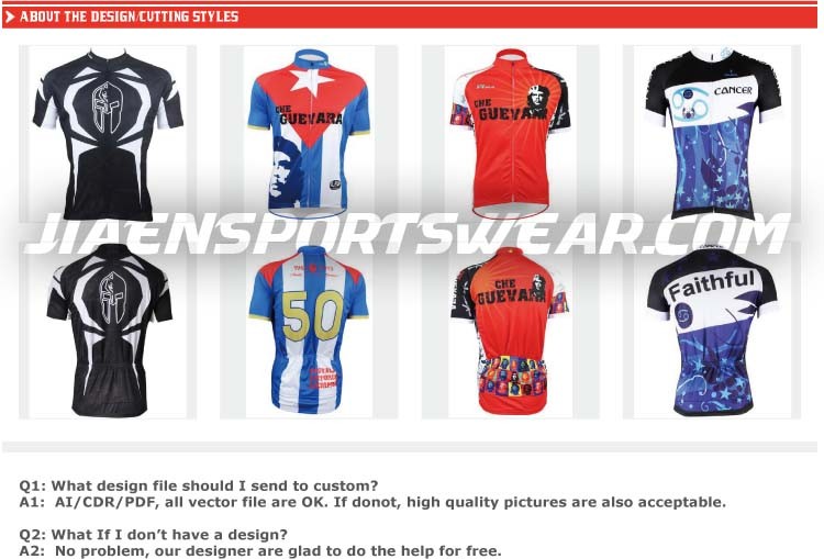 Sublimation custom long sleeve cycling jersey sets cycling wear riding suit bicycle jersey