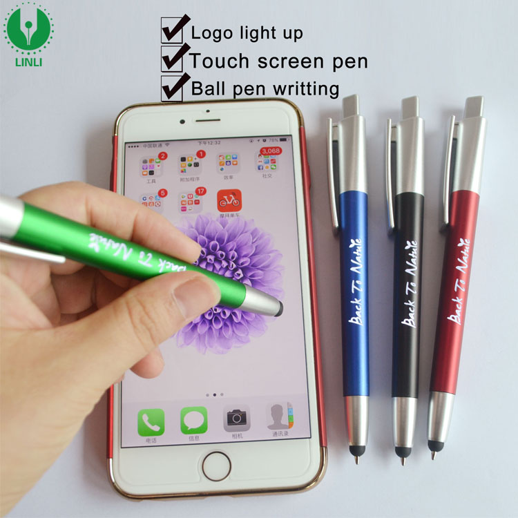 Plastic Led Display Message Pen, Customized Message Ballpen, Blinking Message Pen