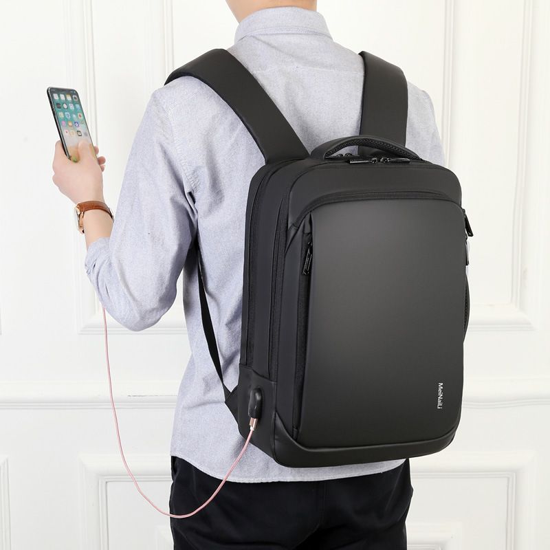 2019 Mochila Waterproof Smart USB Business Custom Backpack Bag Rucksack 15.6 Inch Laptop Cool Wholesale Backpacks Men