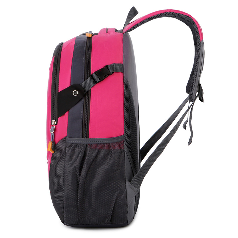 Lightweight Nylon Waterproof Travelling Mountaineering Hiking Backpack, Custom Sports Outdoor Climbing Trekking Camping Backpack