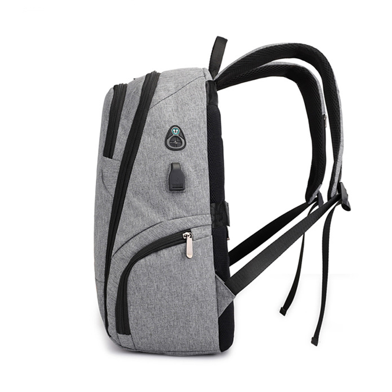 Anti Theft New Business Laptop Backpack Travel Men Shoulder Bag USB Rechargeable Backpack School Student Function Bag