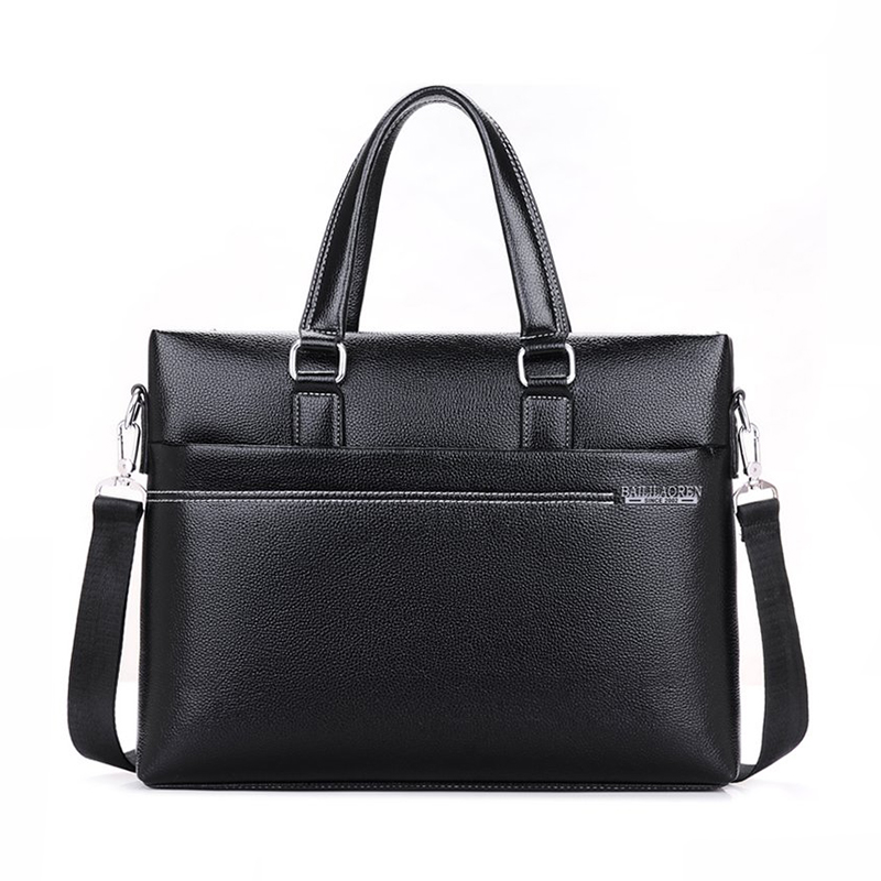 High Quality Fashion Designer Handbag Casual Leather Business Laptop Tote Leisure Shoulder Briefcase Bag For Men