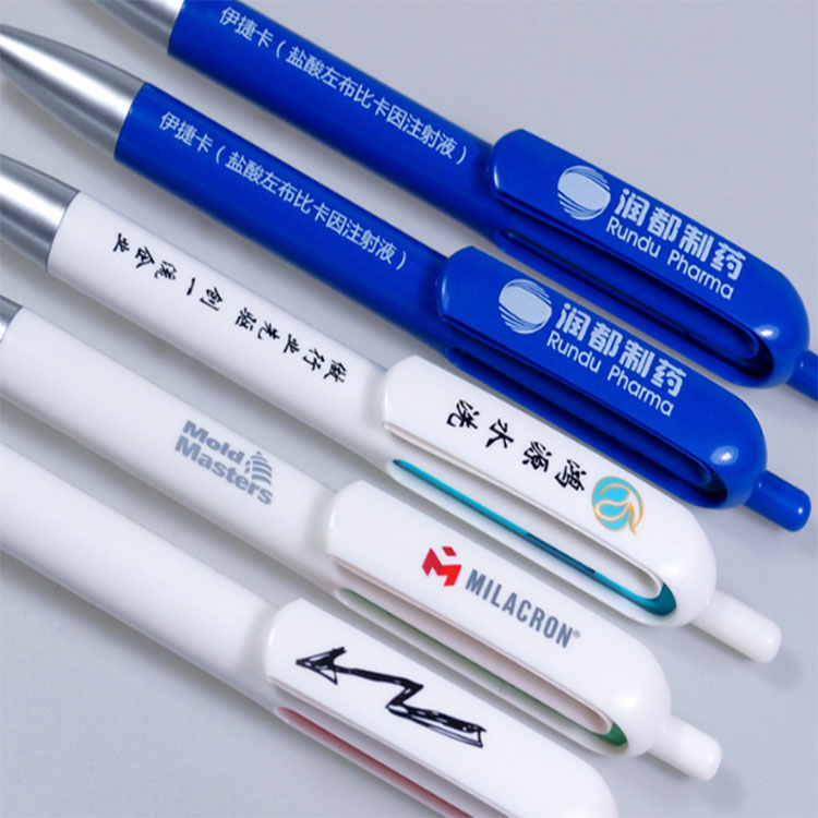 Cheap Gift Promotional Plastic Ballpoint Pens with Custom Logo for Sublimation