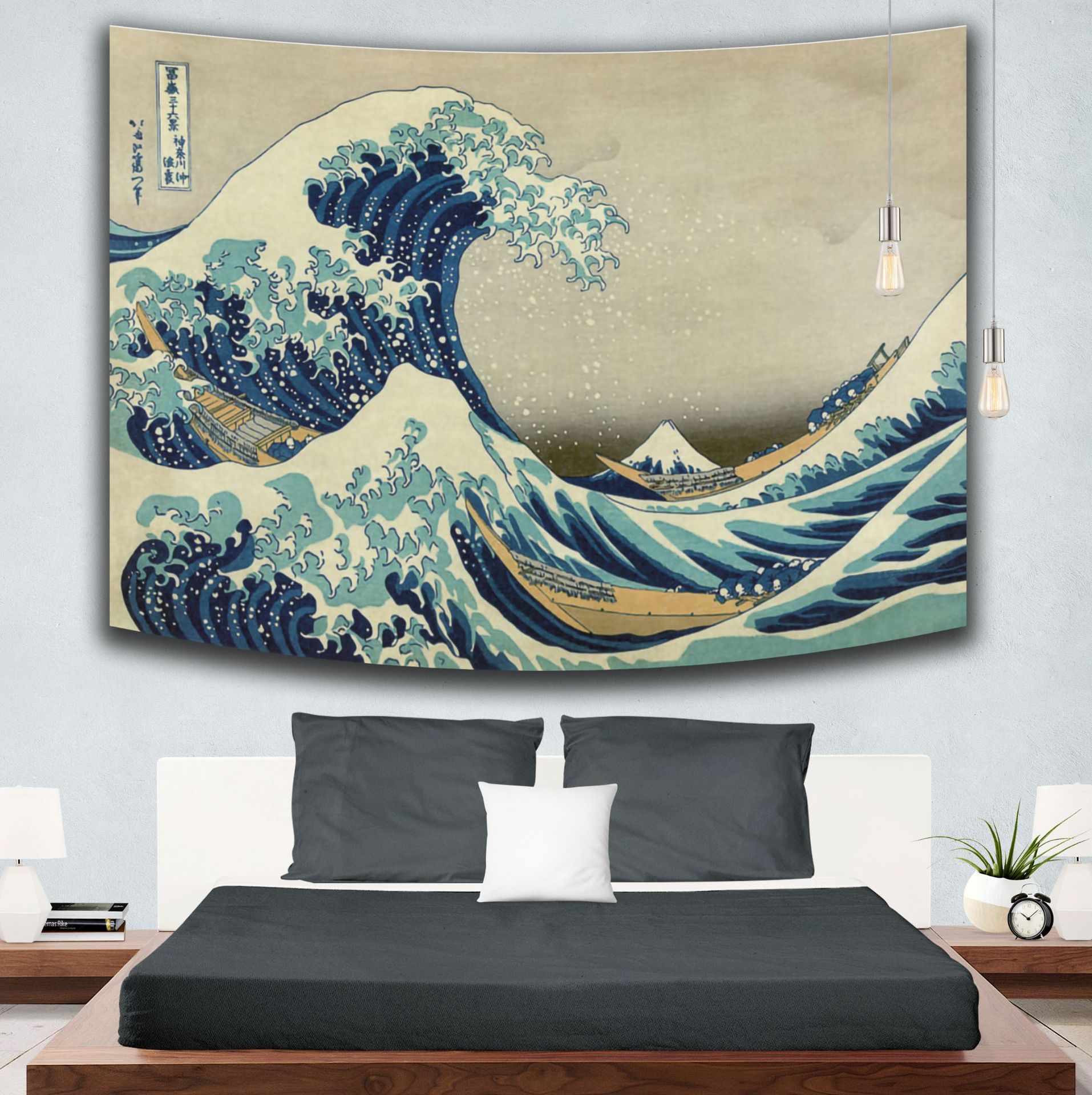 Beach scenery home wall decoration tapestry