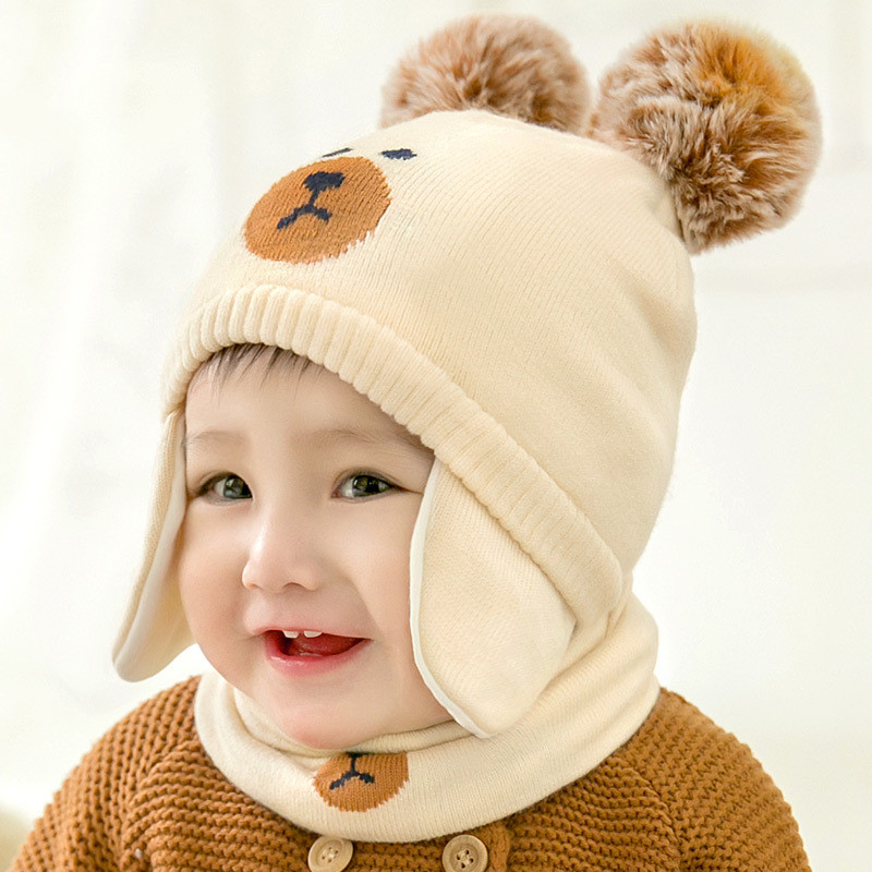 Cheap wholesale knitted winter baby kids children beanies hat