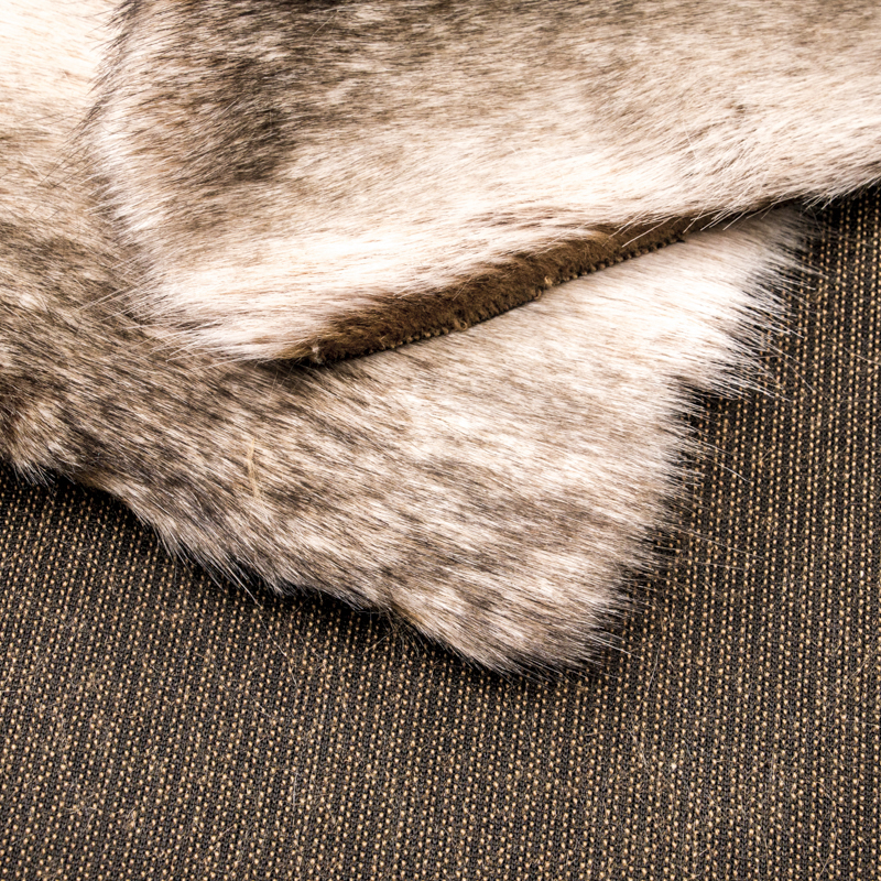 Autumn and winter thickening faux fur fabric long-haired fabric fur collar clothing toy sofa shoes material