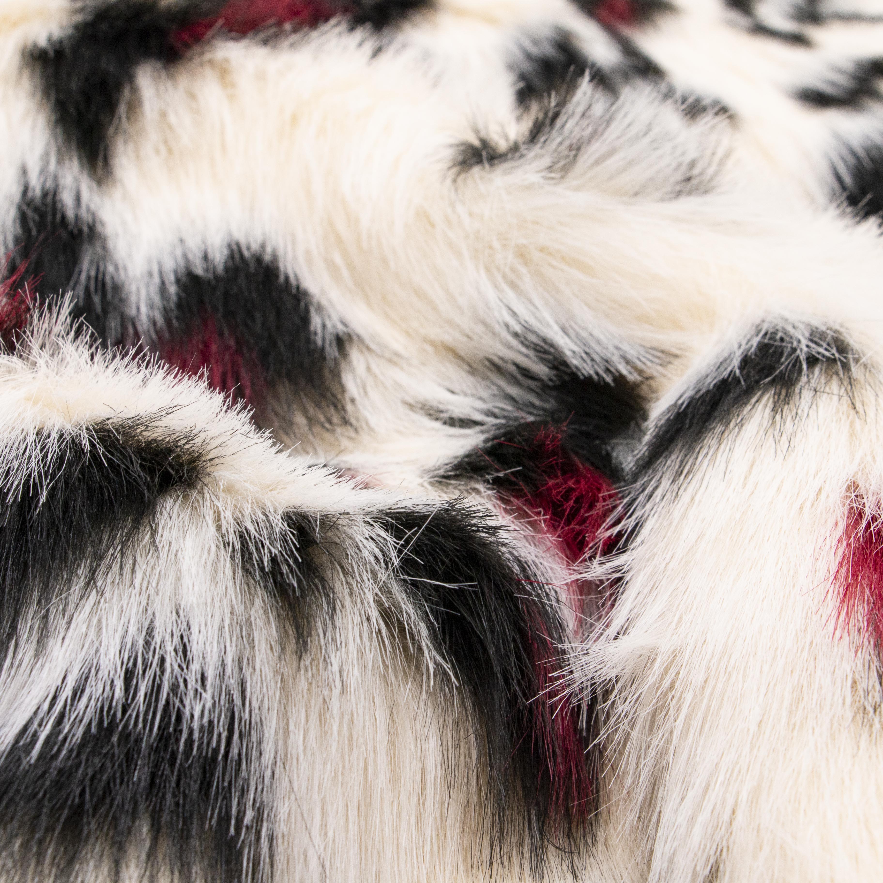Long Pile faux fur Artificial fabric for Clothing 40MM Soft Faux Fur Fabric for garment Home Textile