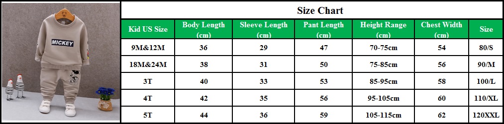 Spring Autumn Baby Boys Clothes T-shirt And Pants 2Pcs Cotton Girls Suits Children Clothing Sets Toddler Brand Tracksuits