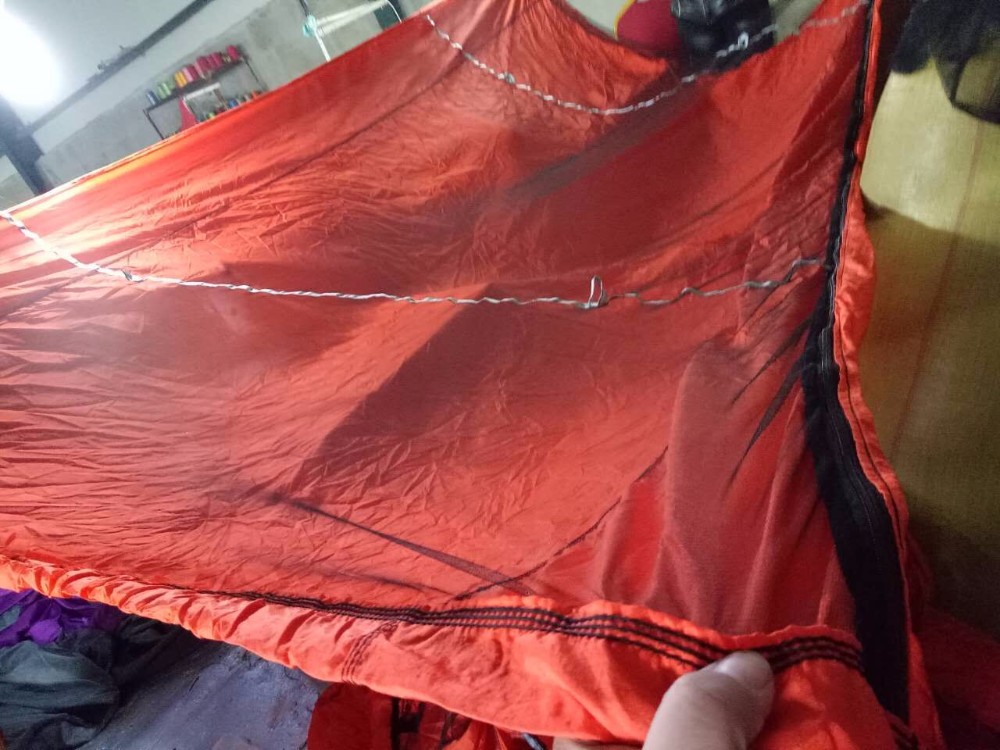 Woqi High-end 2 person outdoor camping parachute cloth nets hammock
