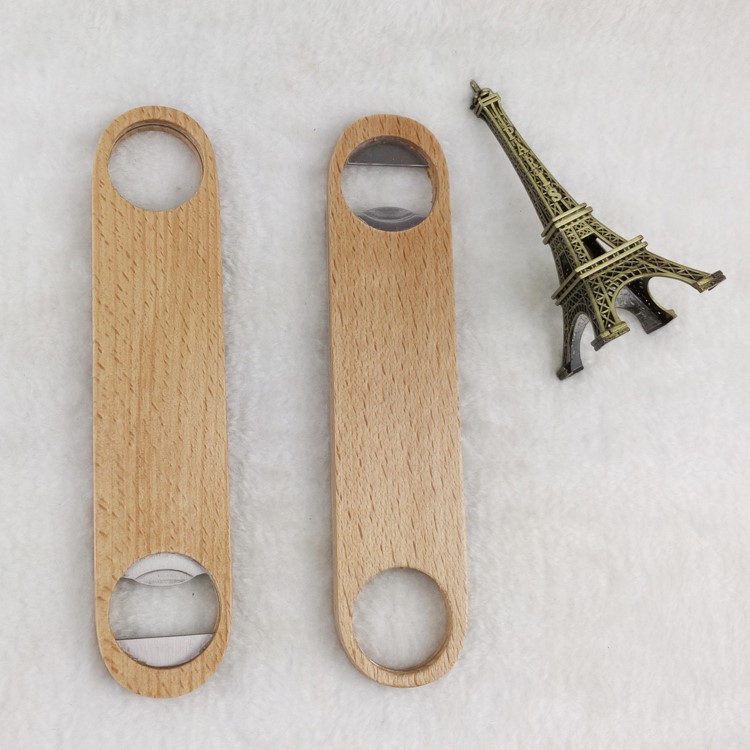 Customized Wood Material Strong And Sturdy Portable Bottle Opener
