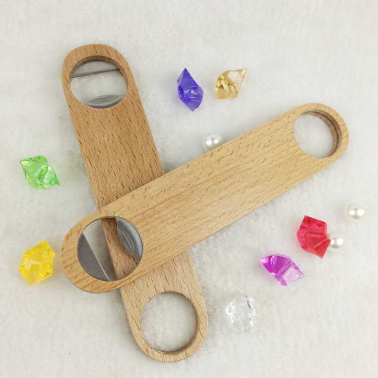 Customized Wood Material Strong And Sturdy Portable Bottle Opener