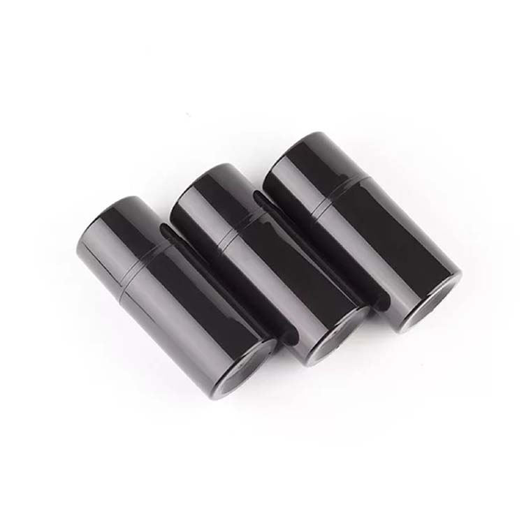50ml Pump Cosmetic Container Matte Airless Bottle Black for Wholesale