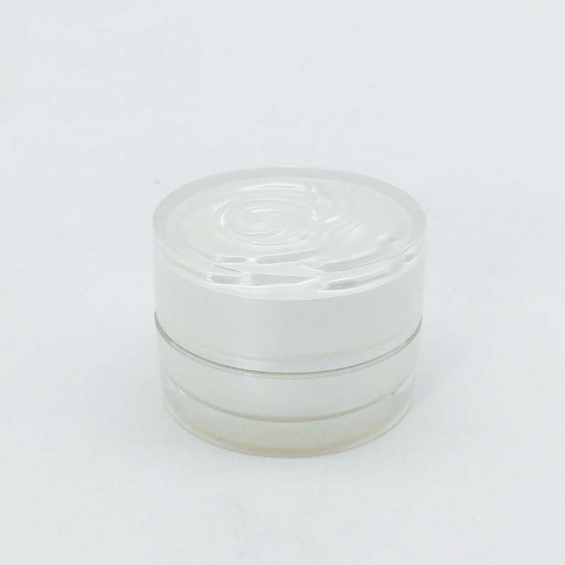 Empty 150g Acrylic Cream Jar Cosmetic Packaging