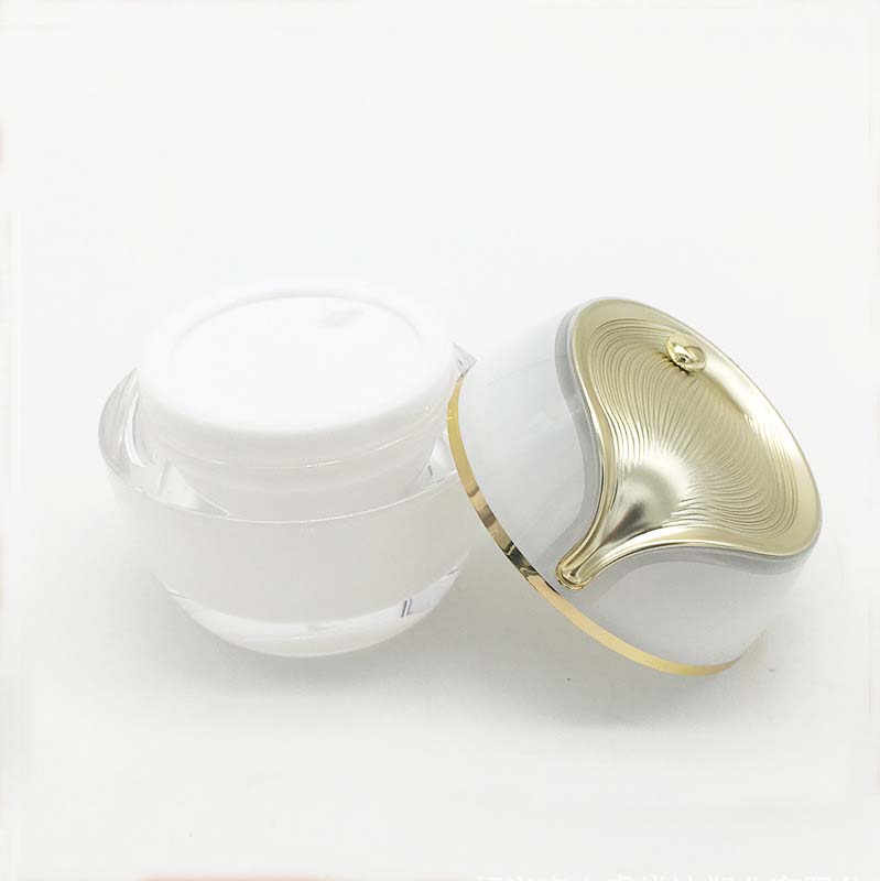 Butterfly Design Airless Cosmetic Container Cosmetic Cream Jar for Face Cream