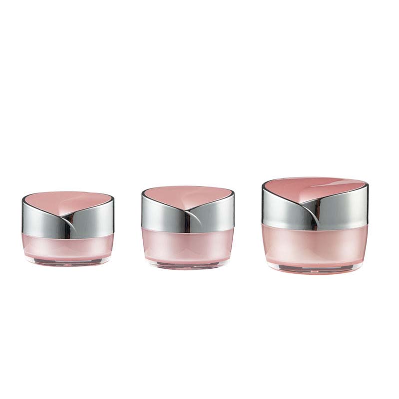 50g Luxury Skin Care Cream Acrylic Pink Cosmetic Jar