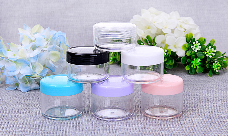 Small Order Accepted Black Packaging Jar Cosmetic for Face Cream