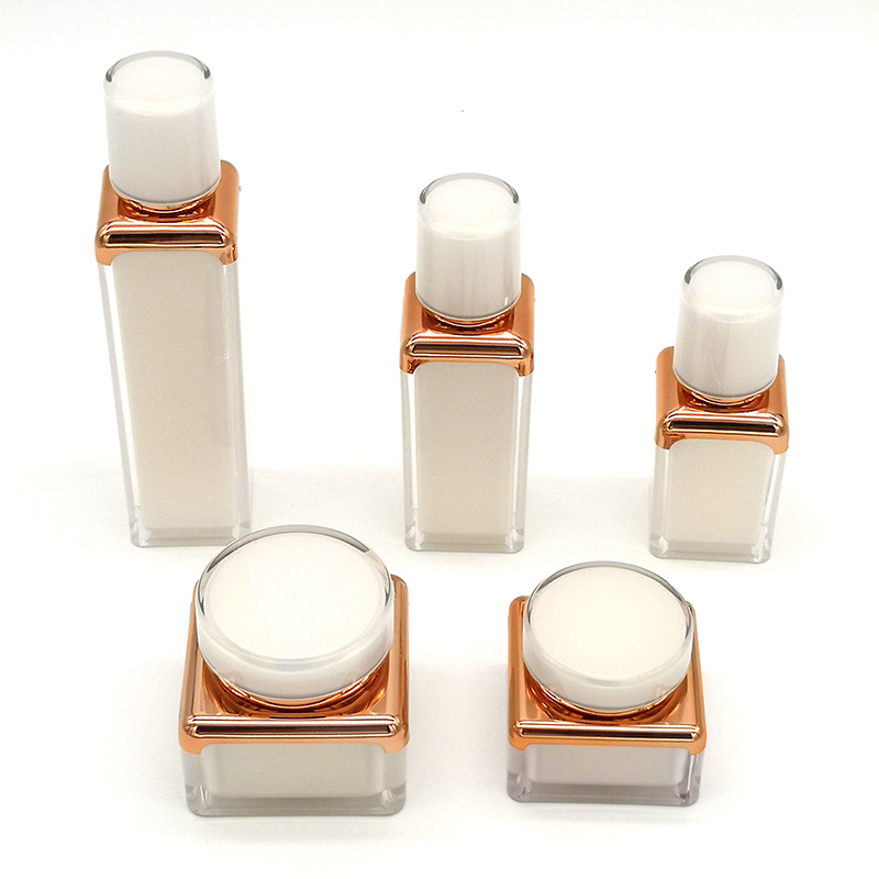 Customized Shape Acrylic Packing PMMA 50ml Cosmetic Cream Jar
