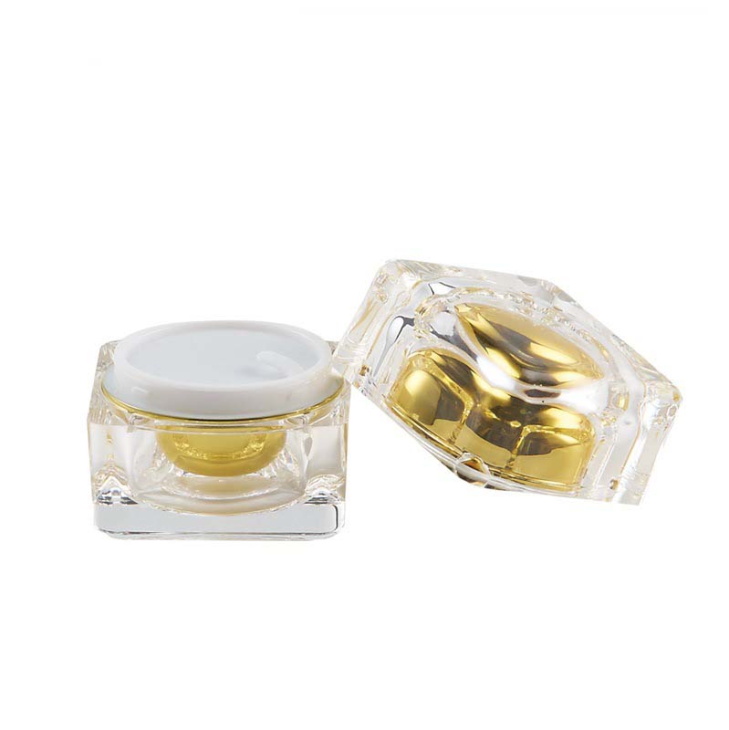 15ml Double Layer Acrylic Cosmetic Packaging Face Cream Jar