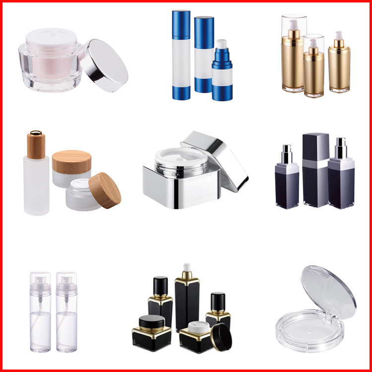 High Quality Wholesale Luxury Acrylic Cosmetic Jar