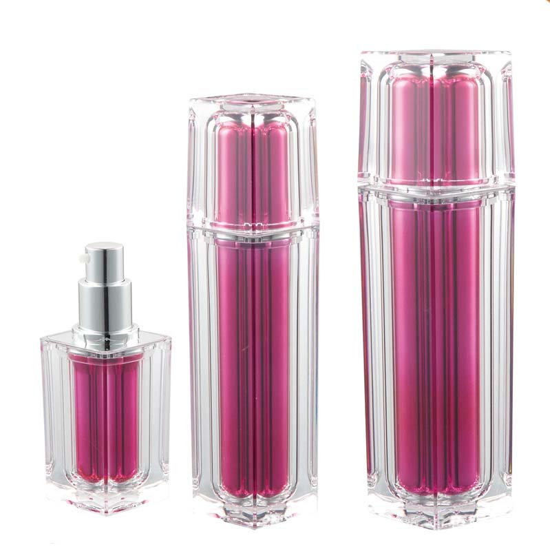 Wholesale Acrylic Cream Container and Lotion Cosmetic Air Pump Bottle