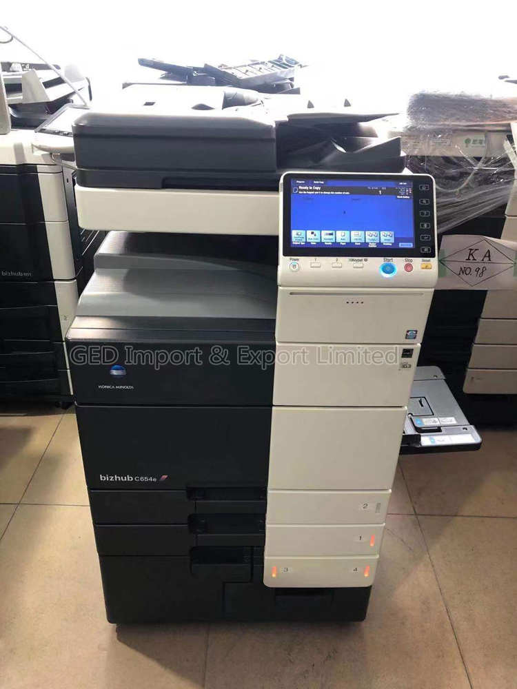 Want to Buy Remanufactured Copier Used DI Machine With MFP Fisher for Konica Minolta Bizhub C654e Office Photocopier In Stock