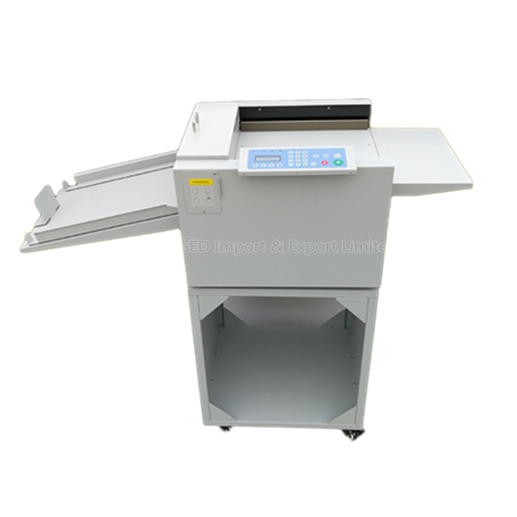 Guangzhou GED-NC350 A3 2 In 1 Digital Creasing Cutting Machine A4 Automatic Control Paper Slitting Perforating Folding Creaser