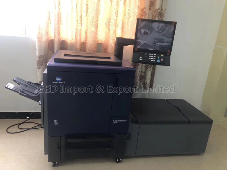 Industry Type Second Hand Colorful Copier Refurbished Photocopier Used Printer for Konica AccurioPrint C3070 Long Paper Use