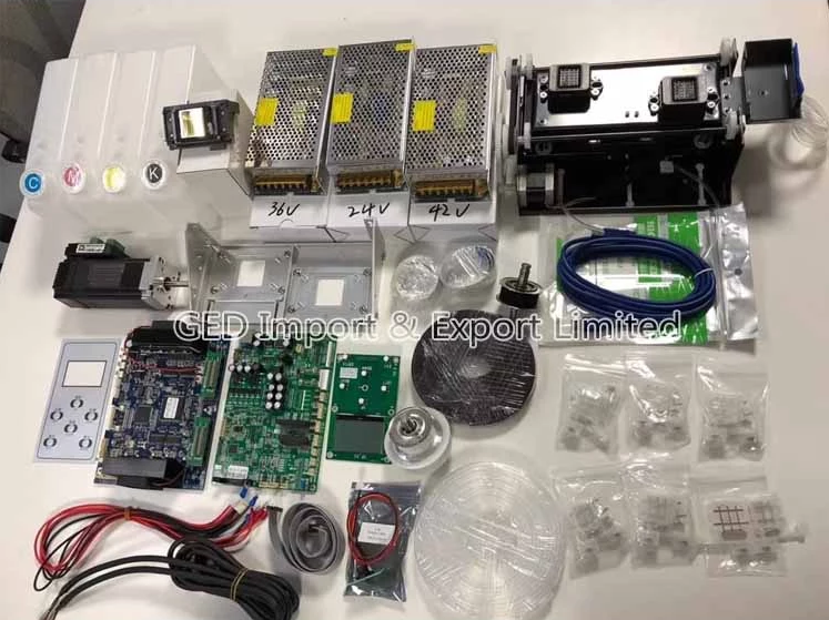 Guangzhou GED Full Set XP600 Printhead Convert Kit Double DX11 Print Head Modification Convertion Upgrade Component Spare Parts