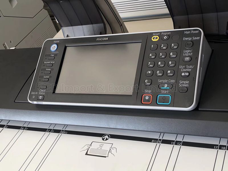 High Quality Used Ricoh 2200 Engineering Blueprint Color Machine Art Work Copier Digital Image Machinery