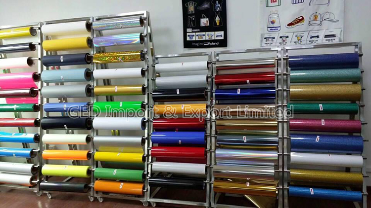 China Low Price Sublimation Flock Materials PU Heat Transfer Vinyl PVC Easy Cut Wead Film Sublimable PVC Vinil Textile Rollo